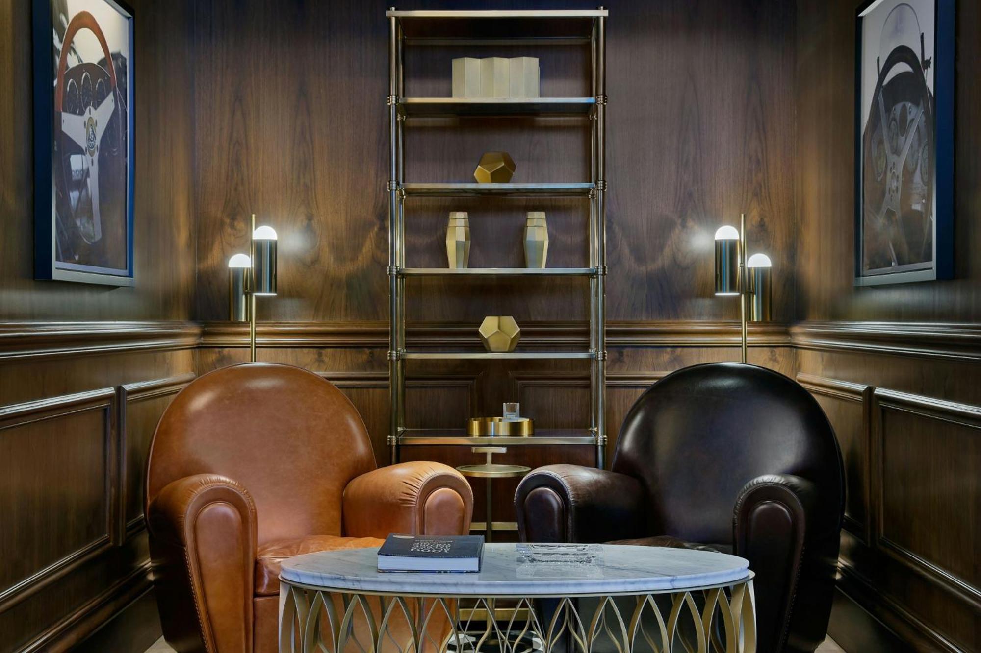 The Ritz-Carlton, Amman Hotel Luaran gambar The Library at The Ivy