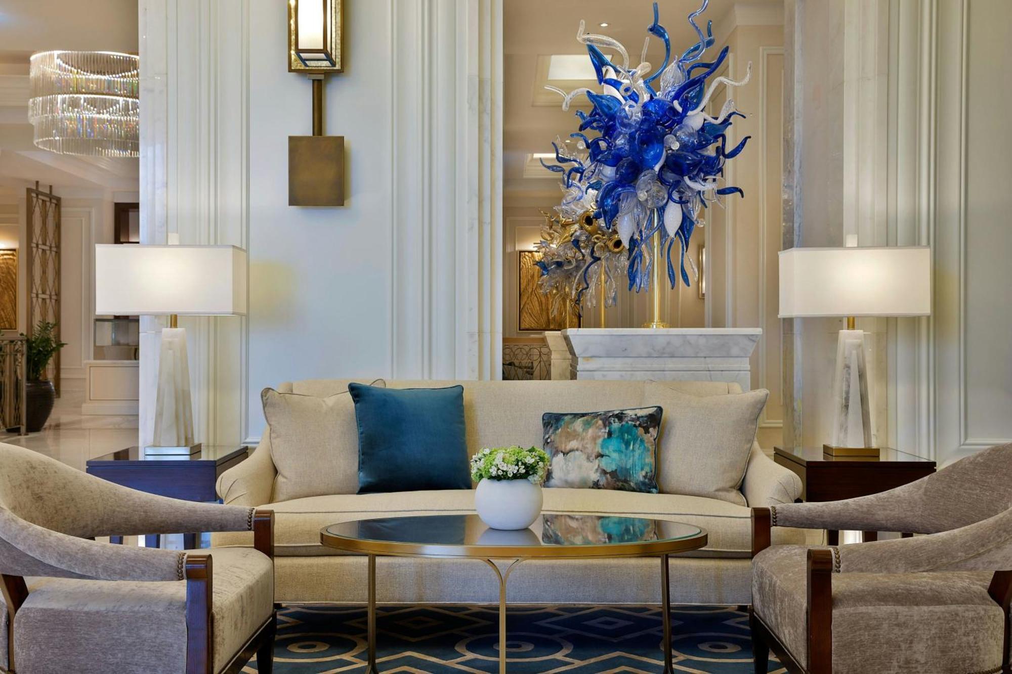 The Ritz-Carlton, Amman Hotel Luaran gambar The lobby of the Four Seasons Hotel